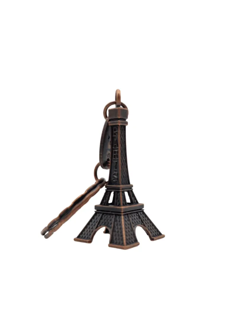 Bronze Eiffel Tower Keychain