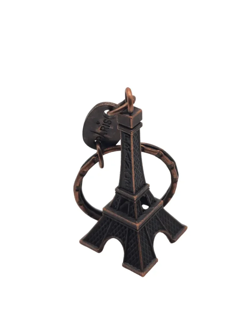 Bronze Eiffel Tower Keychain - Image 3