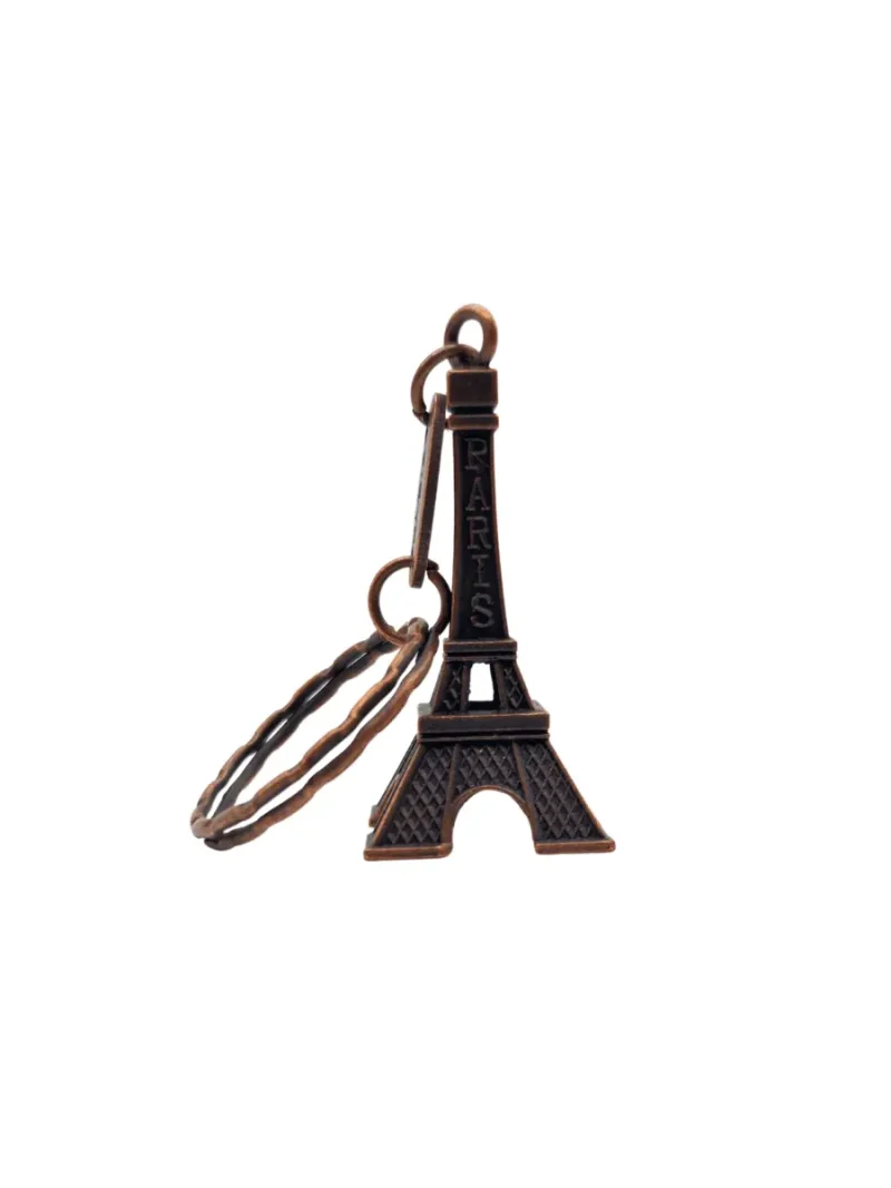 Bronze Eiffel Tower Keychain - Image 5