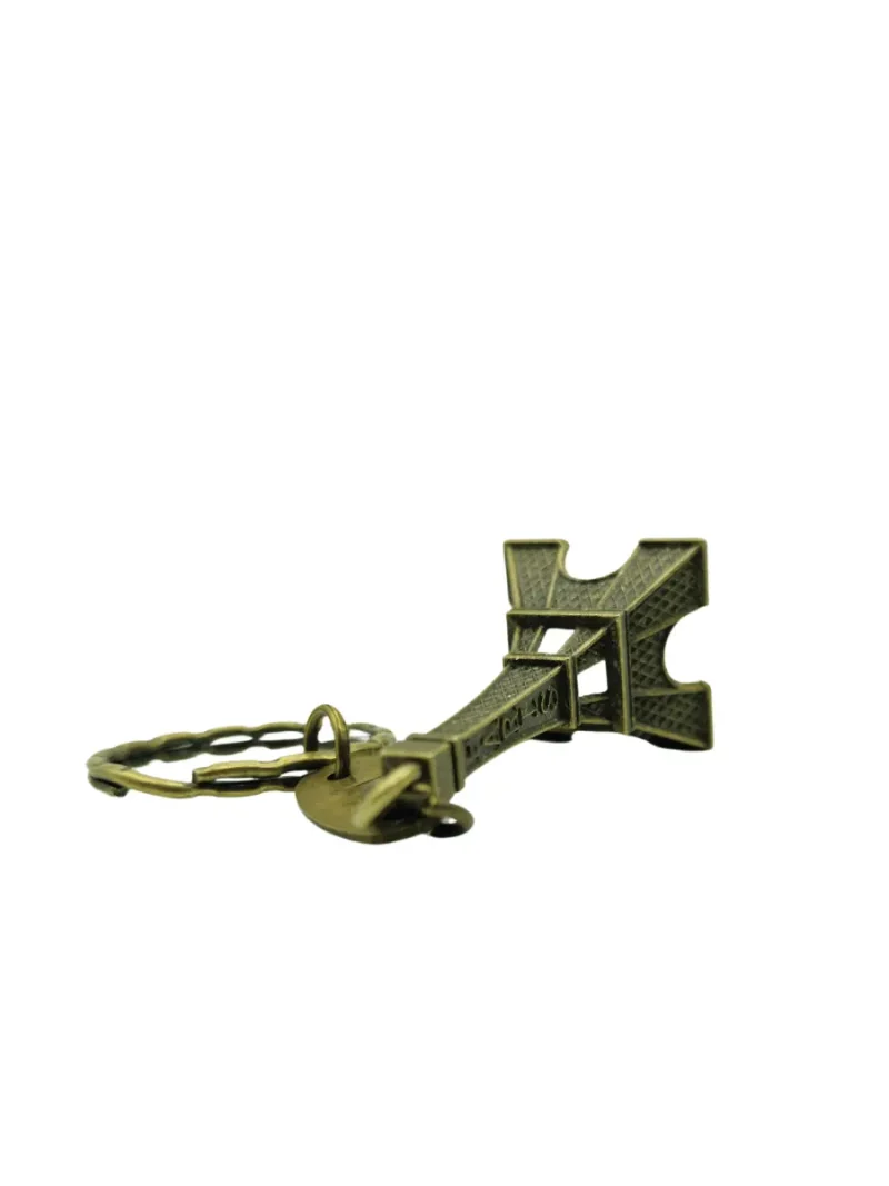 Paris Vintage Eiffel Tower Keychain - Image 4