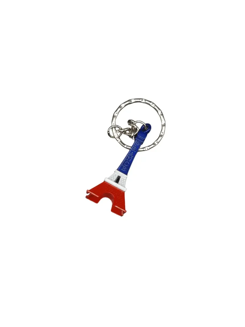 Paris Tricolor Effiel Tower Keychain - Image 5
