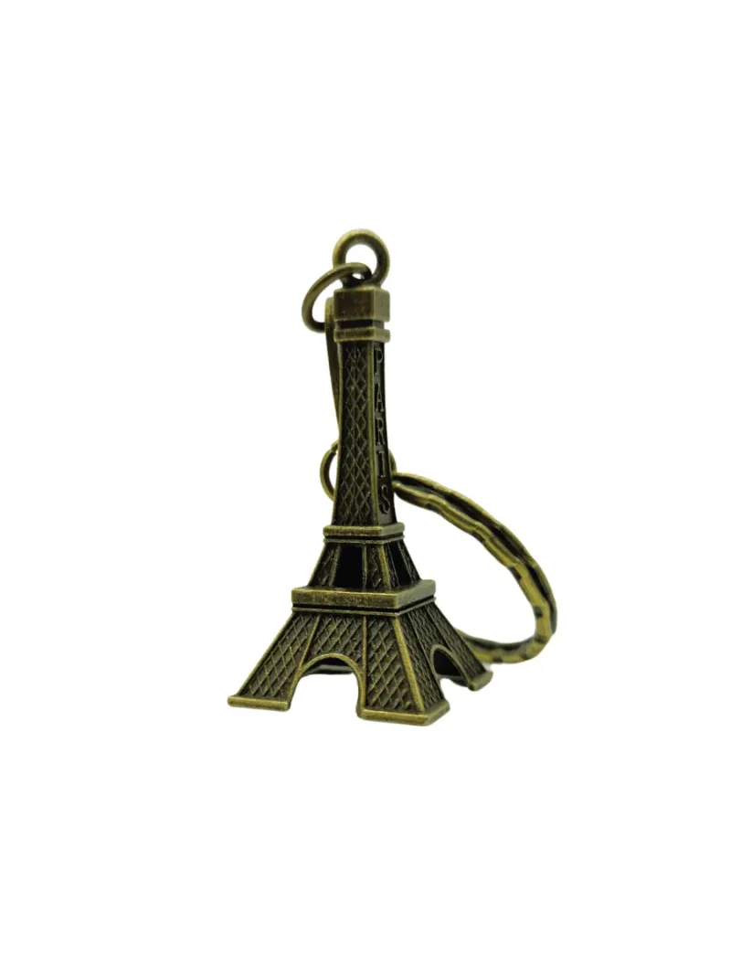 Paris Vintage Eiffel Tower Keychain - Image 2