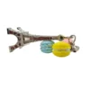 Mini-Macaron-Rose-Blue-Yellow-Effiel-Tower-Keyring-Roneljake
