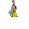 Silver-Eiffel-Tower-with-Mini-Macaron-Rose-Blue-Yellow-Keychain-Roneljake