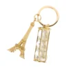 Gold-Eiffel-Tower-Keyring-with-rhinestone-charm-Roneljake