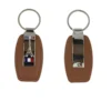 Brown-Leather-Paris-souvenir-keyring-Roneljake
