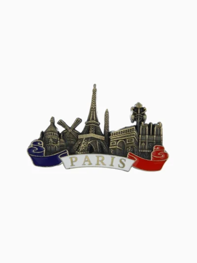 Golden-Paris-metal-fridge-magnets-Roneljake