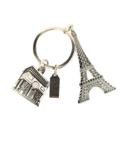 Keyring-Eiffel-Tower-and-Arc-de-Triomphe-Roneljake