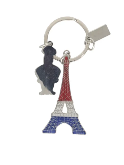 Keyring-with-Eiffel-Tower-and-French-Chef-Roneljake
