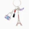 Lipstick-paris-souvenir-keychain-roneljake