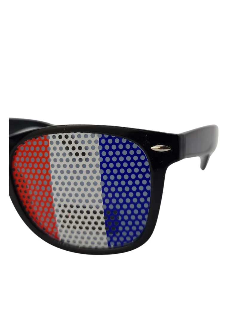 French Flag Shutter Shade Sunglasses - Image 4