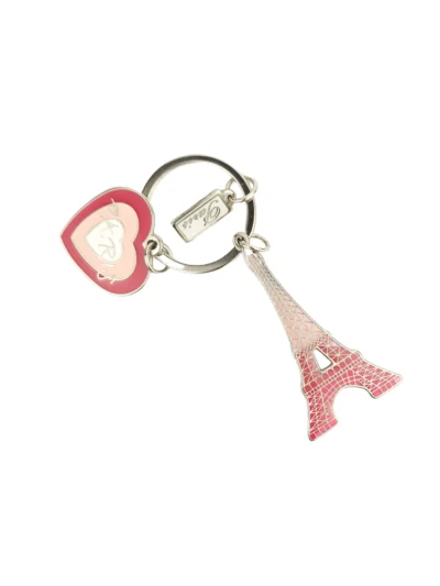 Pink-Eiffel-Tower-keychain-with-Heart-Charm-Roneljake