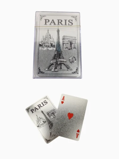 Silver-Paris-Souvenir-Plastic-Playing-Cards-Set-Roneljake