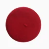 Maroon-French-beret-Paris-Souvenir-Roneljake