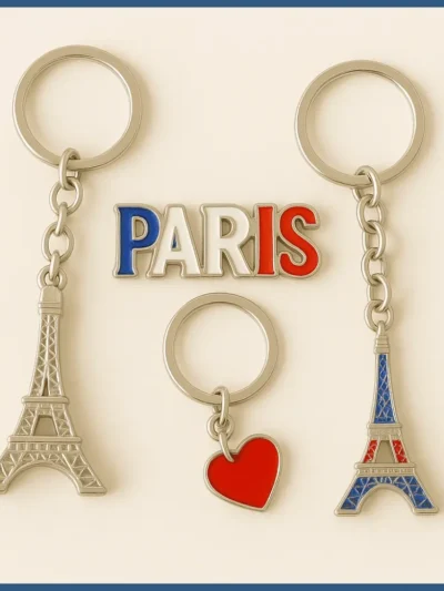 Paris Keychain