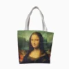Mona-Lisa-printed-canvas-shoulder-bag-with-zipper-roneljake