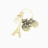 Paris Eiffel Tower bicycle keychain for gifts