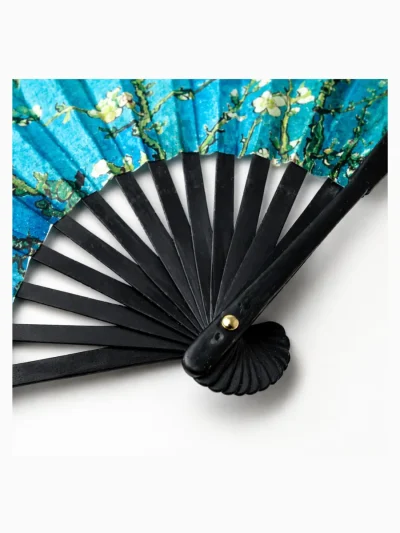Blue-blossom-travel-folding-fan-roneljake
