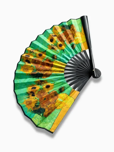 sunflower-themed-paris-souvenir-folding-hand-fan-roneljake