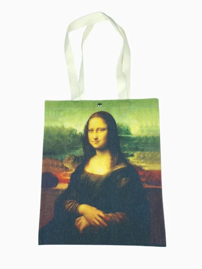 Paris-Tote-Bag-with-Mona Lisa-Roneljake