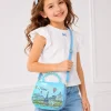 Cute Paris handbag for girls with beaded handle
