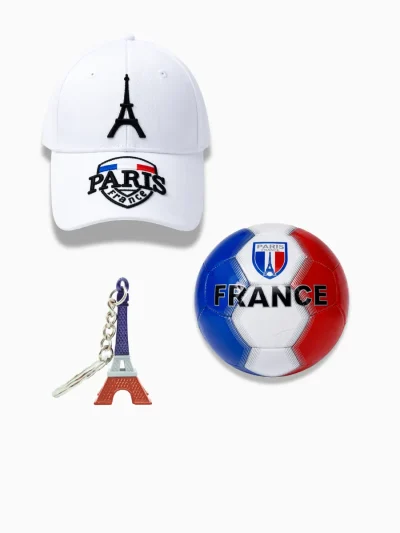 France-Fan-Gift-Bundle-Cap-Soccer-Ball-Keychain_roneljake