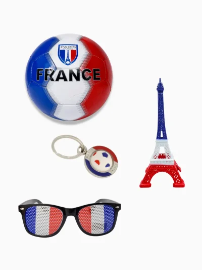 France-Sports-Fan-Gift-Set-Soccer-Ball-Eiffel-Tower-Keychain_roneljake