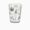 France themed souvenir spirit glass showcasing iconic Paris monuments in a premium graphic style.