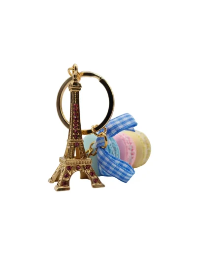 Paris-Souvenir-Macaron-Keychain-roneljake