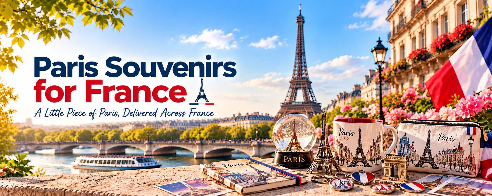 Paris souvenirs and gifts for customers in France