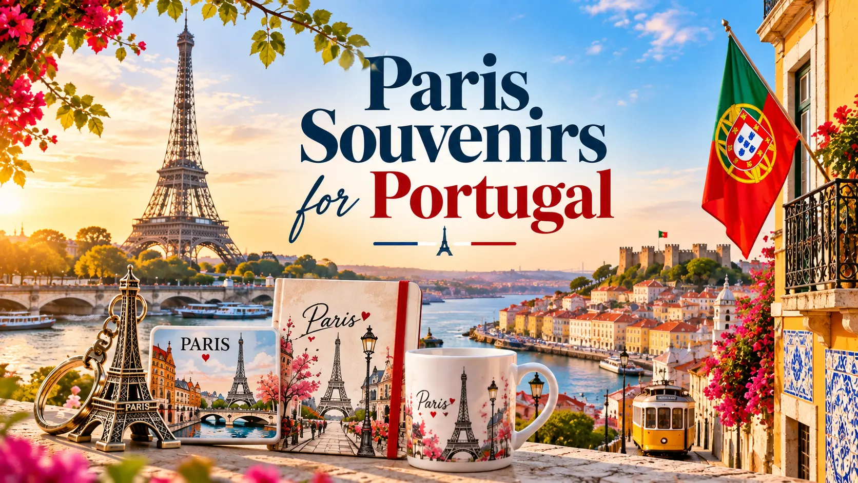 Paris souvenirs and gifts for customers in Portugal
