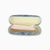 Paris eyeglass case with soft velvet interior and hard shell exterior