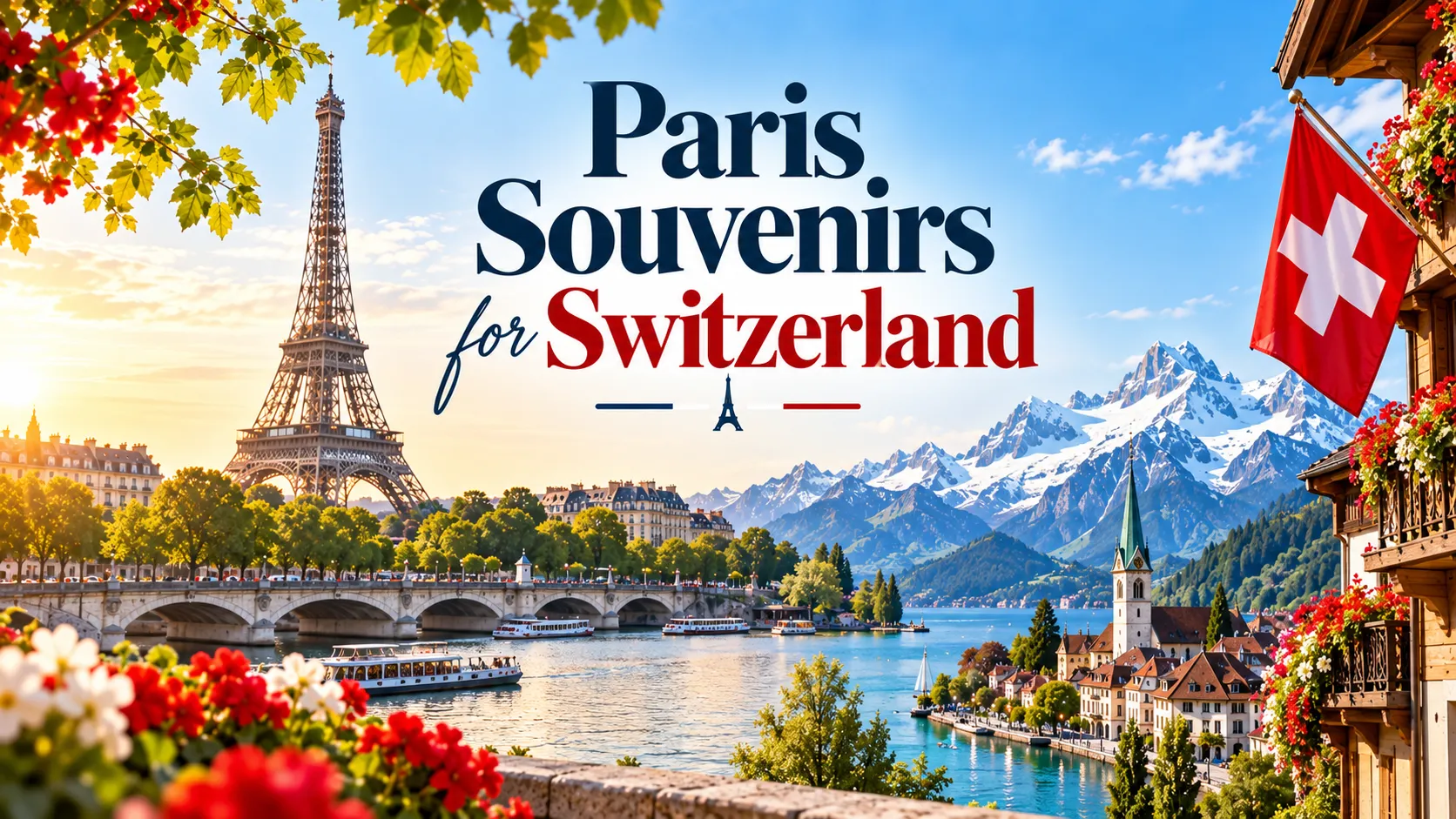 Paris souvenirs and gifts for customers in Switzerland