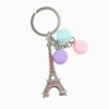 paris-souvenir-macaron-keychain-pink-blue-purple-roneljake