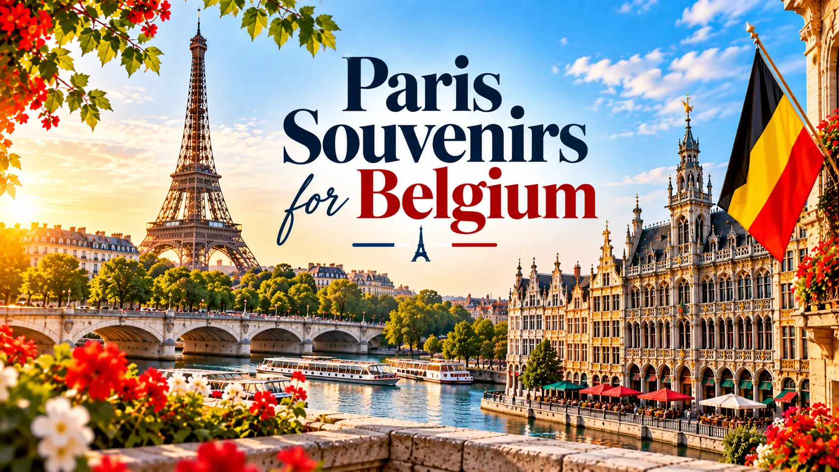 Paris souvenirs and gifts for customers in Belgium