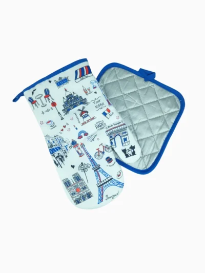 two-piece-paris-souvenir-oven-glove-and-pot-holder-set-flatlay-roneljake